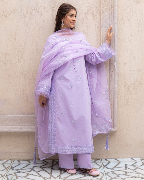Kumari / Lilac Bloom 3-piece Stitched